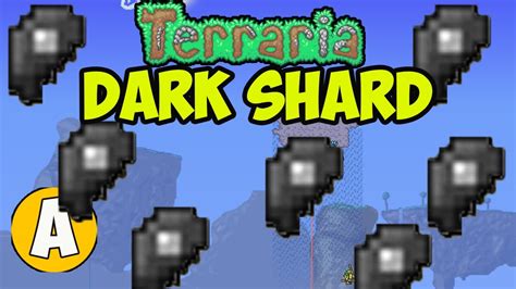 For items that are consumed from use of another item, see Ammunition. . Terraria dark shard